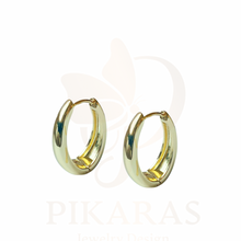 Load image into Gallery viewer, Siena Oval Small Hoop