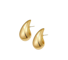 Load image into Gallery viewer, Love teardrop Dome Earring
