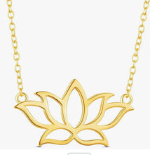Load image into Gallery viewer, Lotus Flower Necklace