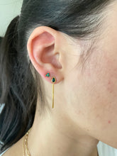 Load image into Gallery viewer, Sheila Stud Chain Earrings