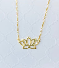 Load image into Gallery viewer, Lotus Flower Necklace