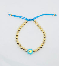 Load image into Gallery viewer, Adjustable happy face Bracelet