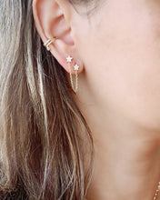 Load image into Gallery viewer, Double Star Stud Earrings