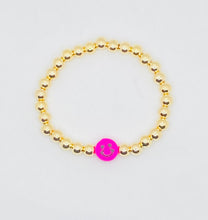Load image into Gallery viewer, Happy face stretch bracelet