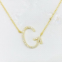 Load image into Gallery viewer, Initial ZC Necklaces