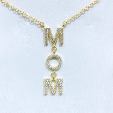 Load image into Gallery viewer, Mom Dangle Necklace
