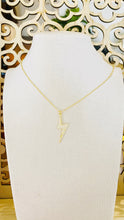 Load image into Gallery viewer, Lightning Bolts Necklace