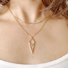 Load image into Gallery viewer, Rhombus Shape Necklace