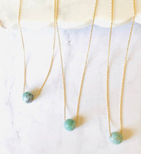 Load image into Gallery viewer, Larimar Ball Necklace