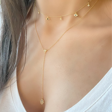 Load image into Gallery viewer, Evil Eye Dangle Choker