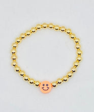 Load image into Gallery viewer, Happy face stretch bracelet