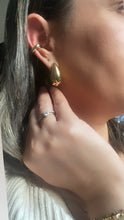 Load image into Gallery viewer, Love teardrop Dome Earring
