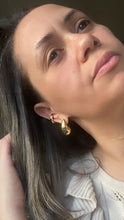 Load image into Gallery viewer, Love teardrop Dome Earring
