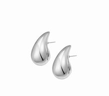 Load image into Gallery viewer, Love teardrop Dome Earring
