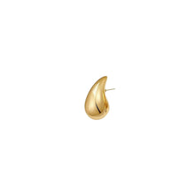 Load image into Gallery viewer, Love teardrop Dome Earring
