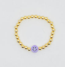 Load image into Gallery viewer, Happy face stretch bracelet
