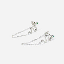 Load image into Gallery viewer, Snake Chain Stud Earring
