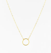 Load image into Gallery viewer, Plain  Circle Necklace
