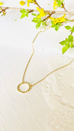 Plain  Circle Necklace