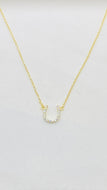 Mini Horseshoe Necklace